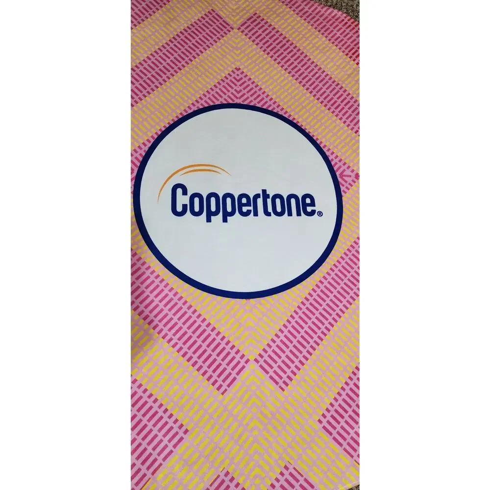 Coppertone Round Beach‎ Towel Blanket